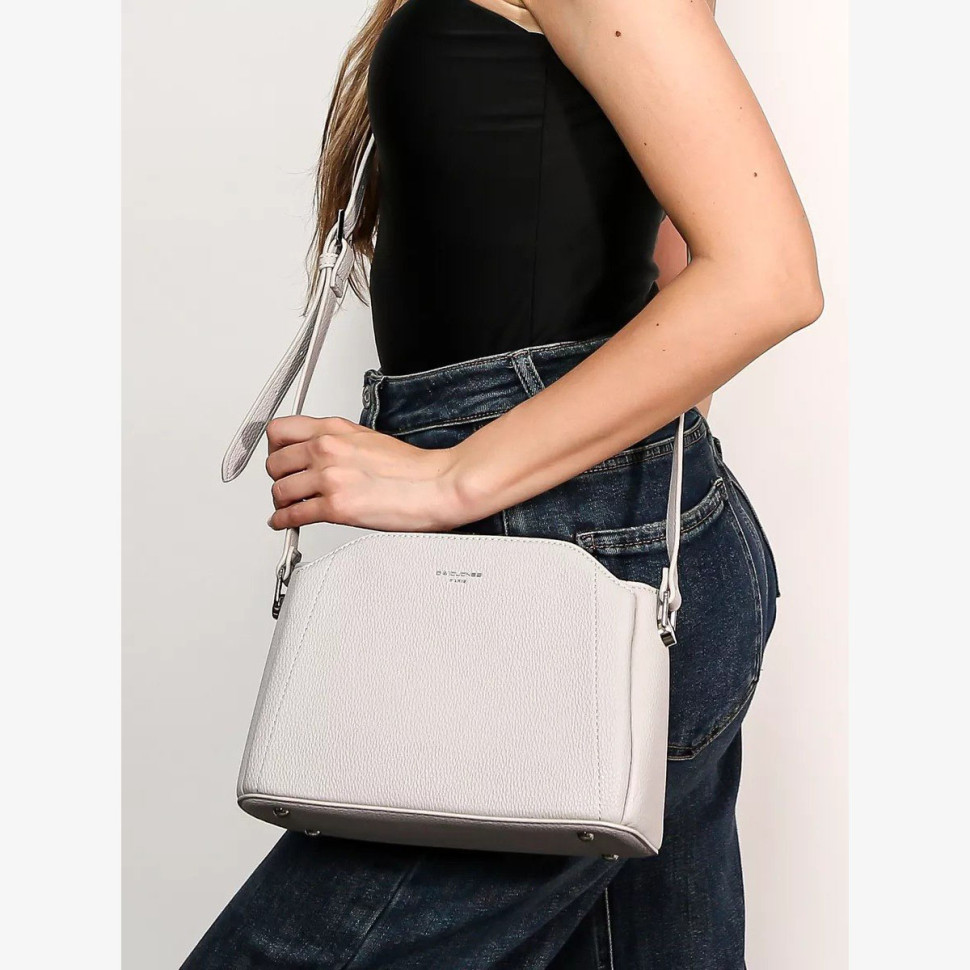 Сумка женская David Jones 6926 grey Сумка женская David Jones 6926 grey