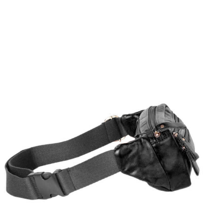 Сумка на пояс Zinixs 7752 чёрная