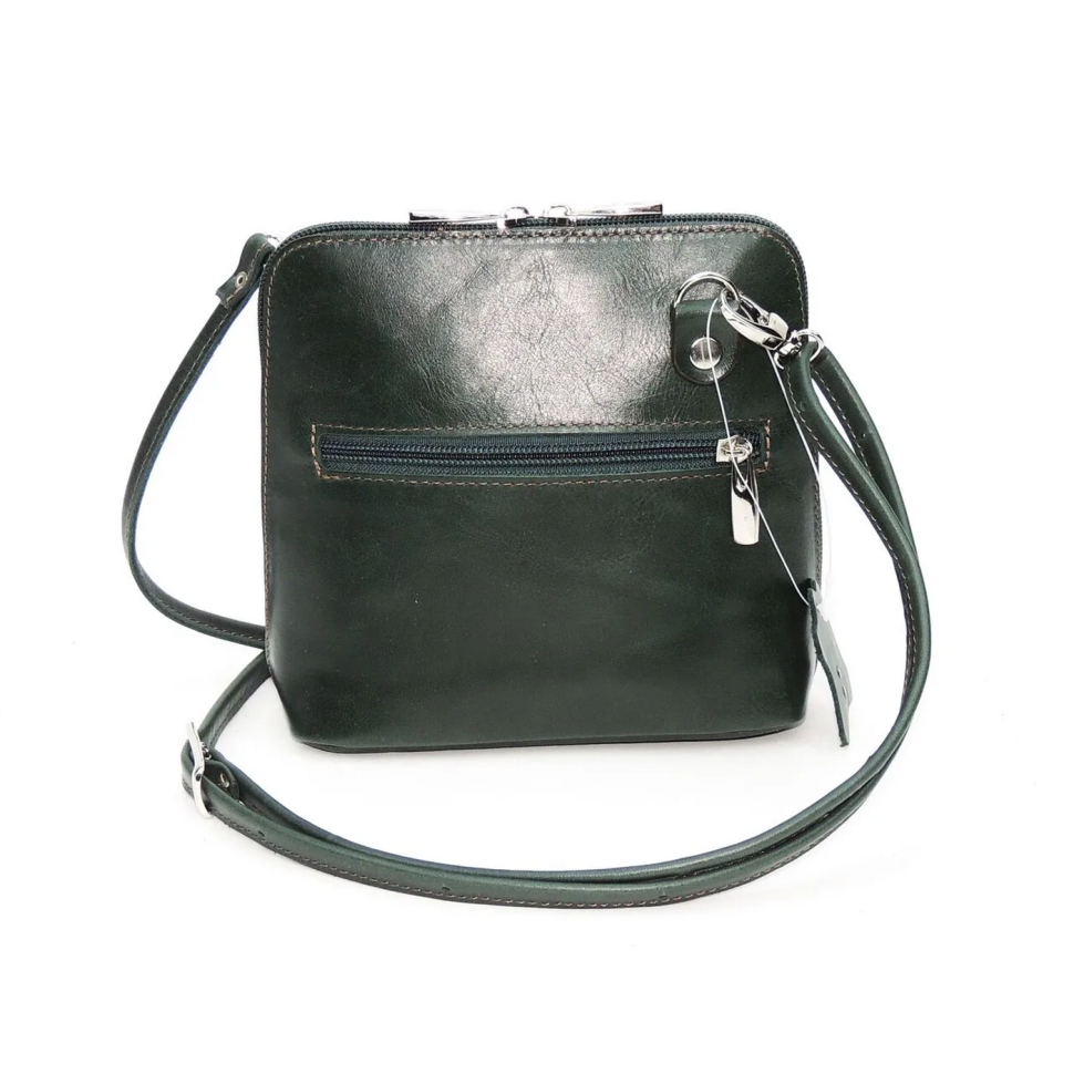 Женская кожаная сумка Natalia Kalinovskaya С83п-631 зеленая Женская кожаная сумка Natalia Kalinovskaya С83п-631 зеленая