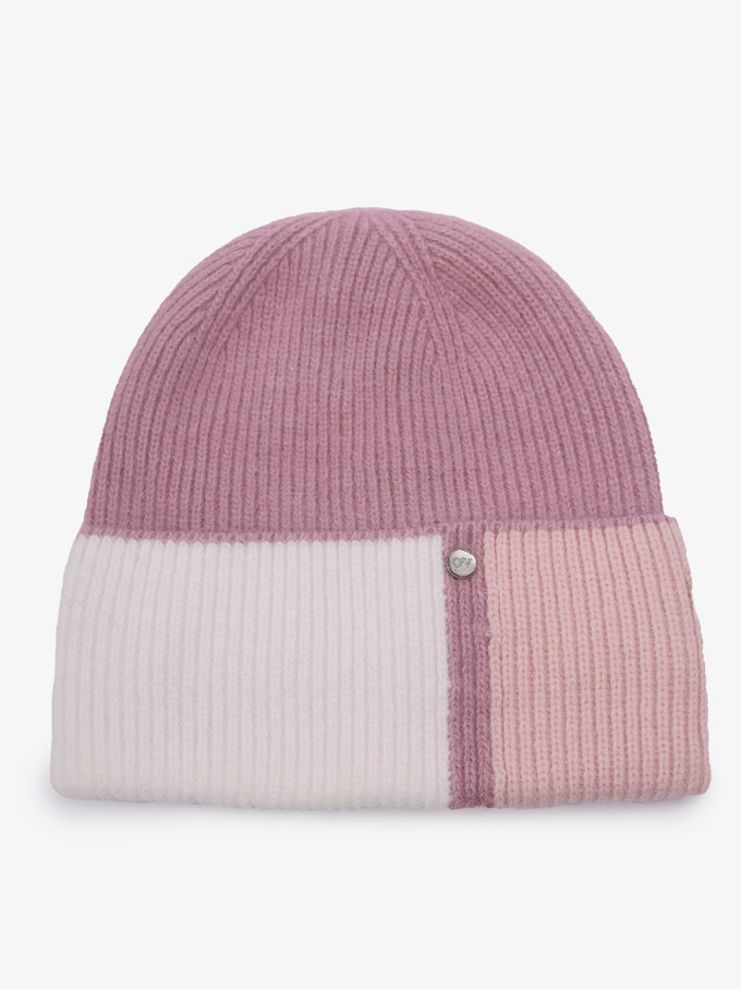Шапка OvenTrico 1570 темно-розовый/белый/розовый Шапка OvenTrico 1570 темно-розовый/белый/розовый