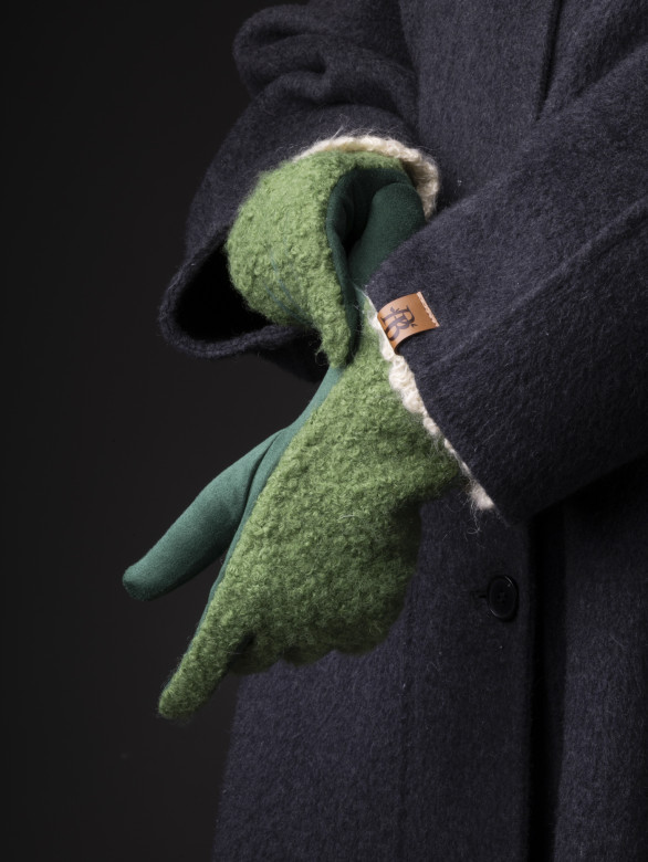 Перчатки женские Baggins зеленые