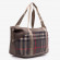 Сумка Б 9003 серая клетка Сумка Б 9003 серая клетка