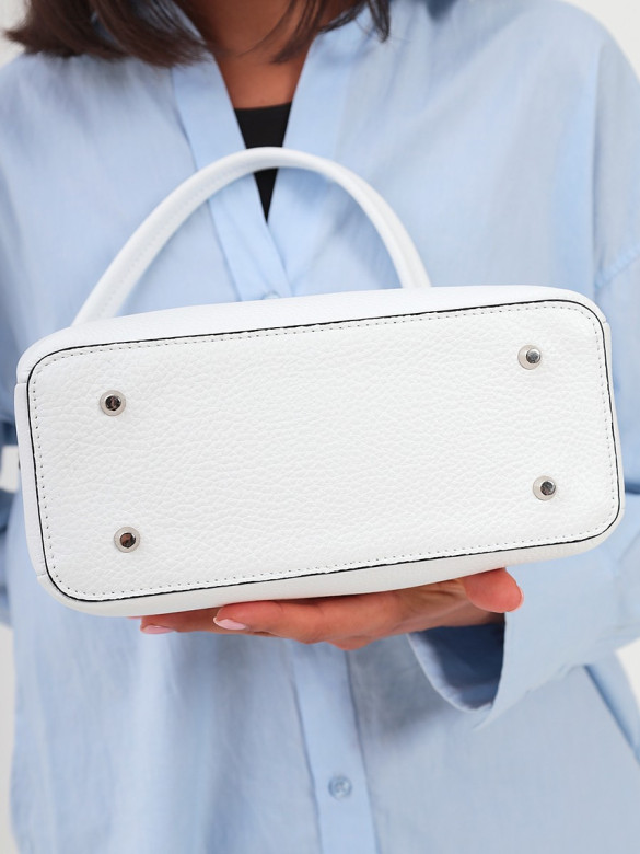 Сумка FIATO 2767 вителло белая