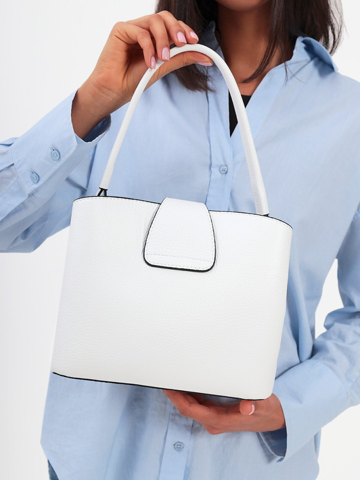 Сумка FIATO 2767 вителло белая Сумка FIATO 2767 вителло белая