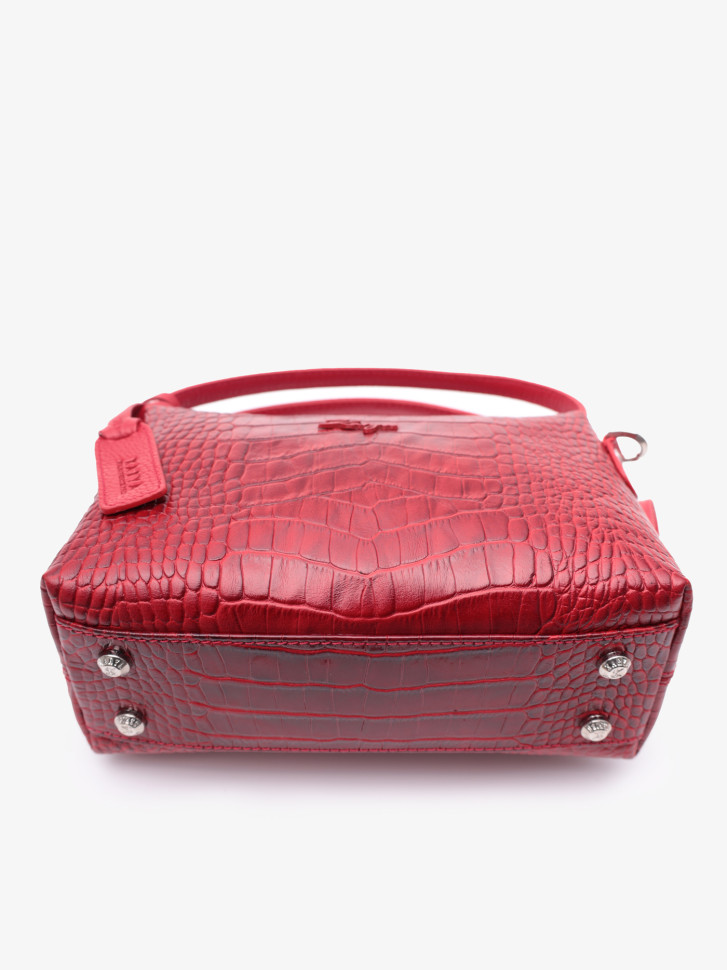 Сумка женская Karya 2229 красный крокодил Сумка женская Karya 2229 красный крокодил