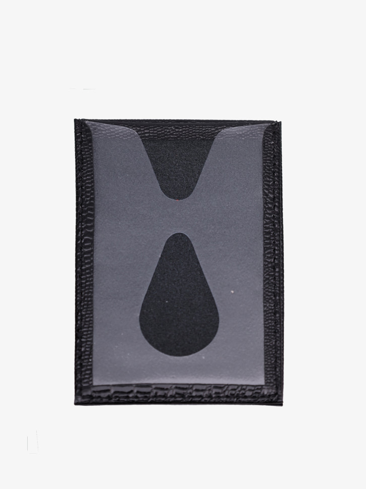 Футляр для транспортной карты Вектор КХ-315-3210 черный Футляр для транспортной карты Вектор КХ-315-3210 черный