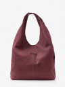 Сумка-мешок с косметичкой Baggins 58235 wine red (JK-126)