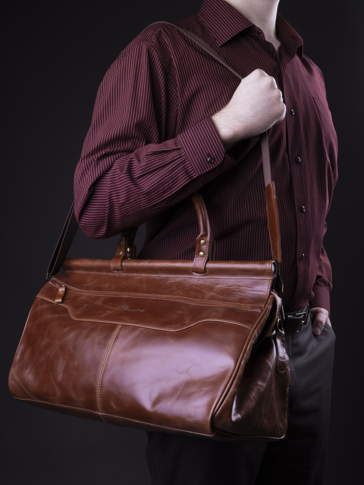 Сумка ДОР.BG 1077 рыж.пулл-ап