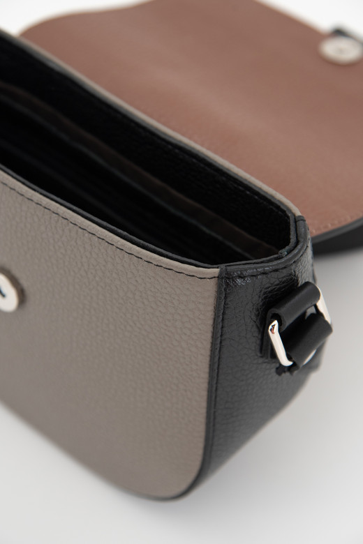 Сумка Protege Ц-471 черный/изумрудный/оранжевый