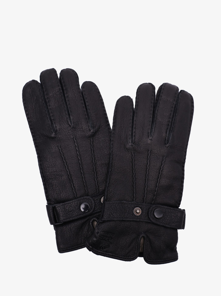 Перчатки мужские Flagman (6.3) 0217 черные Перчатки мужские Flagman (6.3) 0217 черные