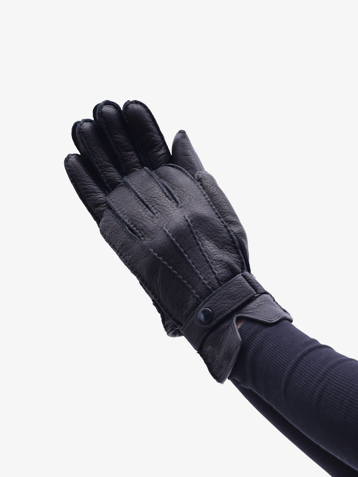 Перчатки мужские Flagman (6.3) 0217 черные Перчатки мужские Flagman (6.3) 0217 черные