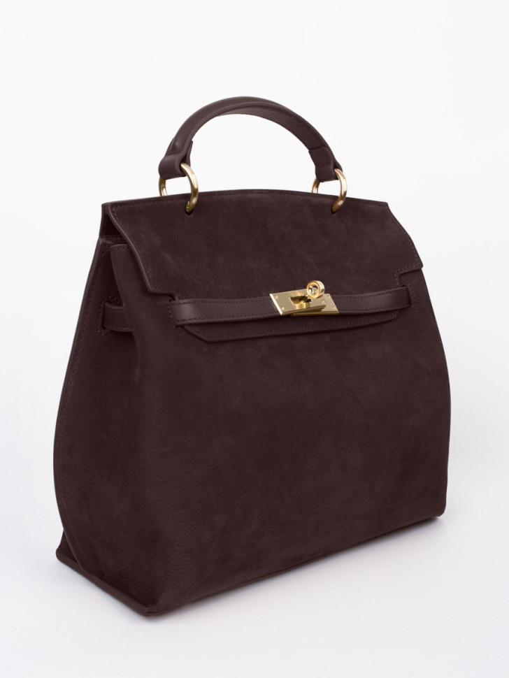 Сумка Curanni 9402 замша коричневая Сумка Curanni 9402 замша коричневая