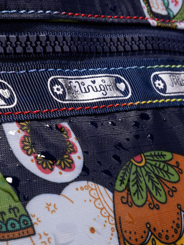 Сумка женская Minigirl S3016 слон тёмно-синяя