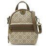 Сумка-рюкзак FABRETTI FMMW233579-12 коричневый принт Сумка-рюкзак FABRETTI FMMW233579-12 коричневый принт