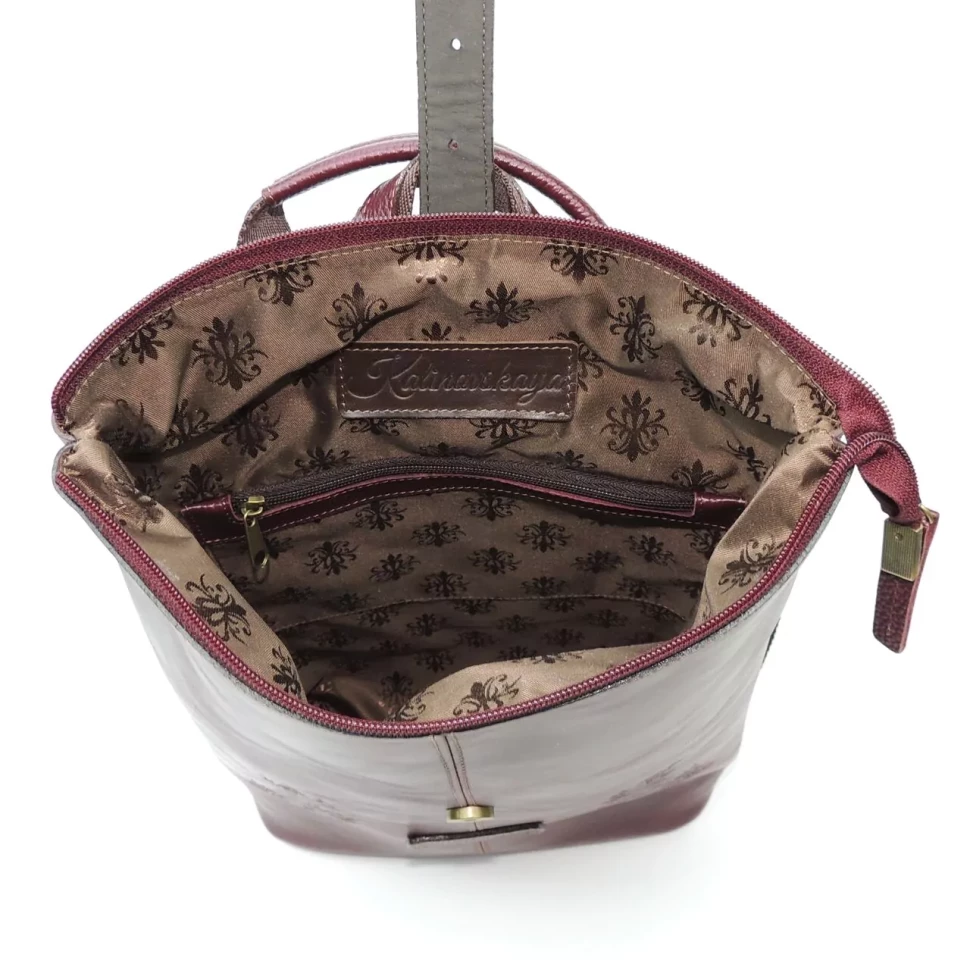 Сумка-рюкзак Natalia Kalinovskaya СР-34/1т.682 Рут бордо