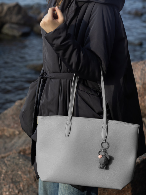 Сумка женская David Jones 7652 steel gray