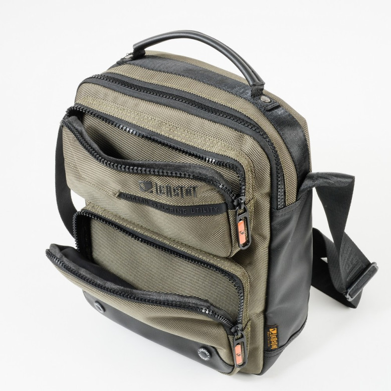 Сумка мужская Leastat L 9001 чёрная Сумка мужская Leastat L 9001 чёрная