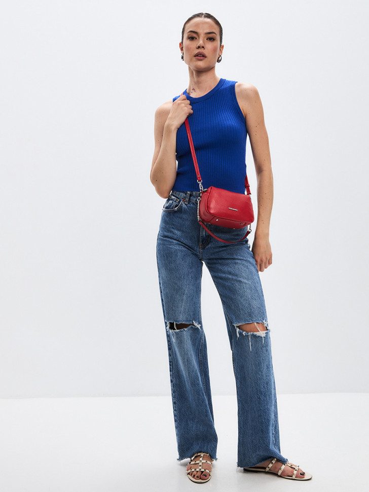 Сумка FIATO 2852 вителло красный