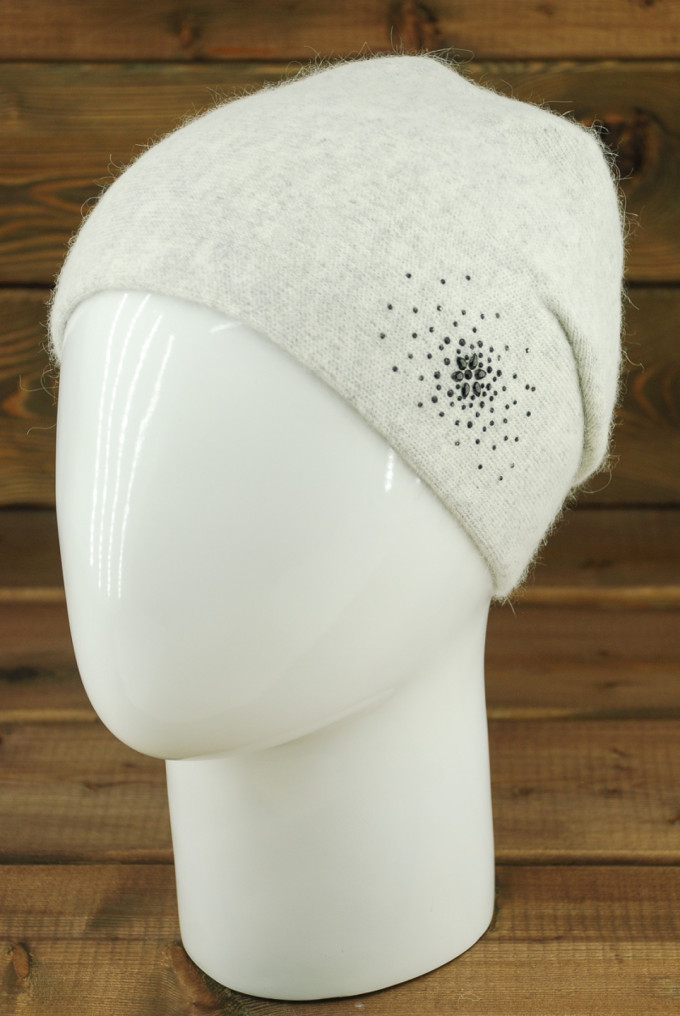 Шапка женская MARHATTER, 9917/3 светло-серая Шапка женская MARHATTER, 9917/3 светло-серая