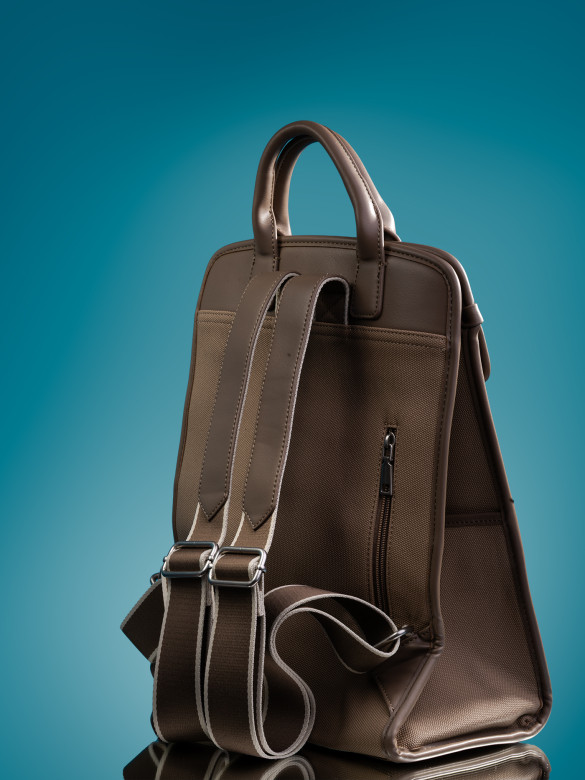 Рюкзак городской Baggins 58223 khaki (9031-9073)