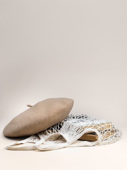 Берет женский Stigler, св.беж.