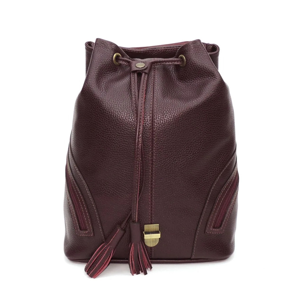 Рюкзак женский Natalia Kalinovskaya, "Лерия" бордо флотер