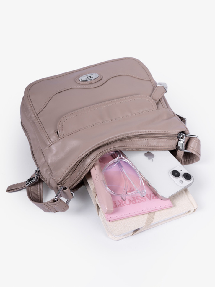 Сумка Dolphin 1694 бежевая Сумка Dolphin 1694 бежевая