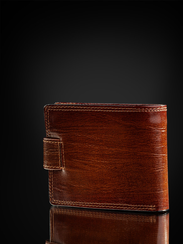 Портмоне мужское Cosset F14-327-1435B коричневое