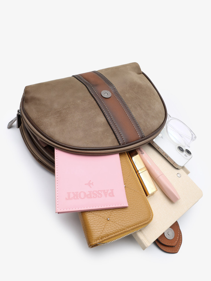 Сумка женская Flame Dance 5252 khaki Сумка женская Flame Dance 5252 khaki