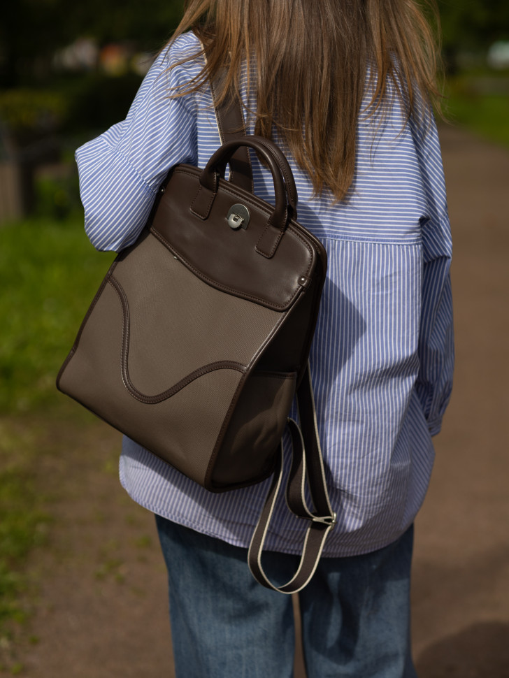 Рюкзак городской Baggins 58223 gray (8038D-8052)