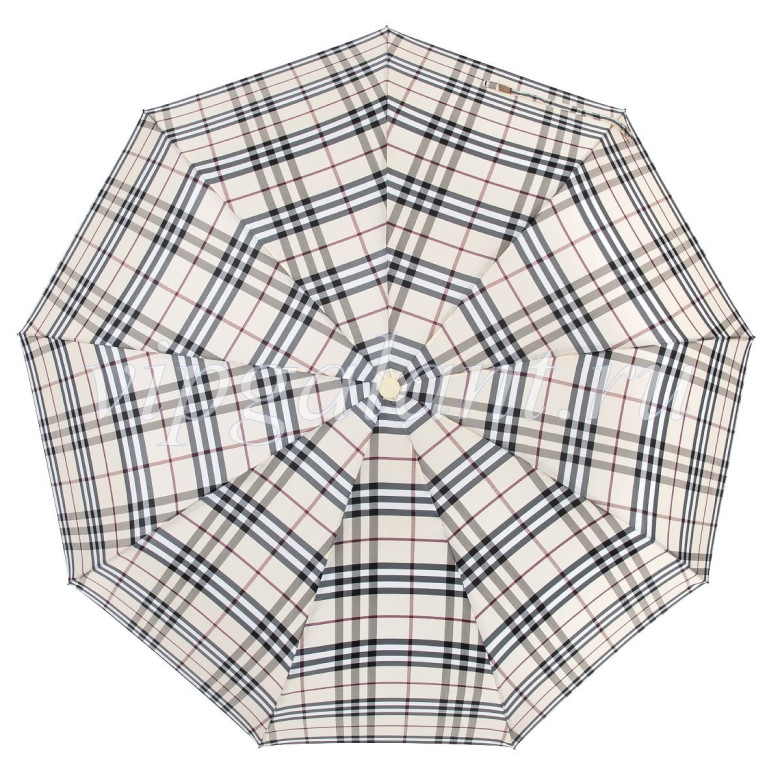 Зонт мужской Diniya 2743 9 спиц, полный автомат, ручка кожа