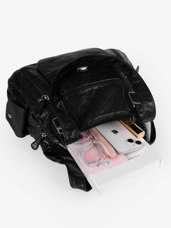 Сумка Runyi, А808 черная Сумка Runyi, А808 черная