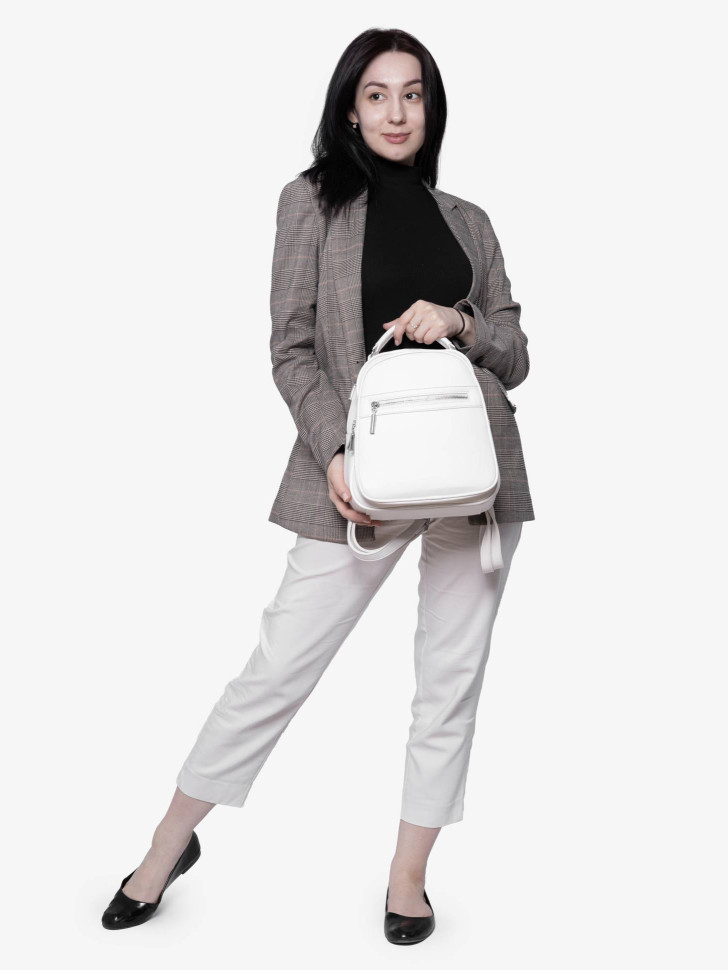 Рюкзак Alex&Mia, 8386 белый Рюкзак Alex&Mia, 8386 белый