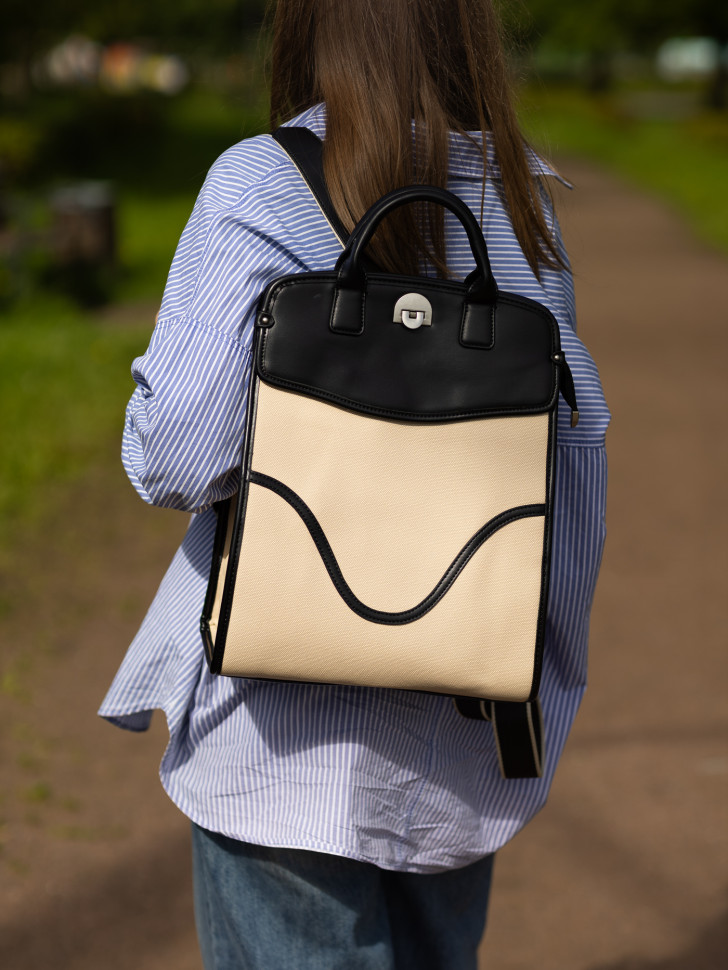 Рюкзак городской Baggins 58223 apricot (9039-4001)