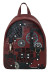 Рюкзак женский Protege, ДС-362-170 "Техно" бордо флотер