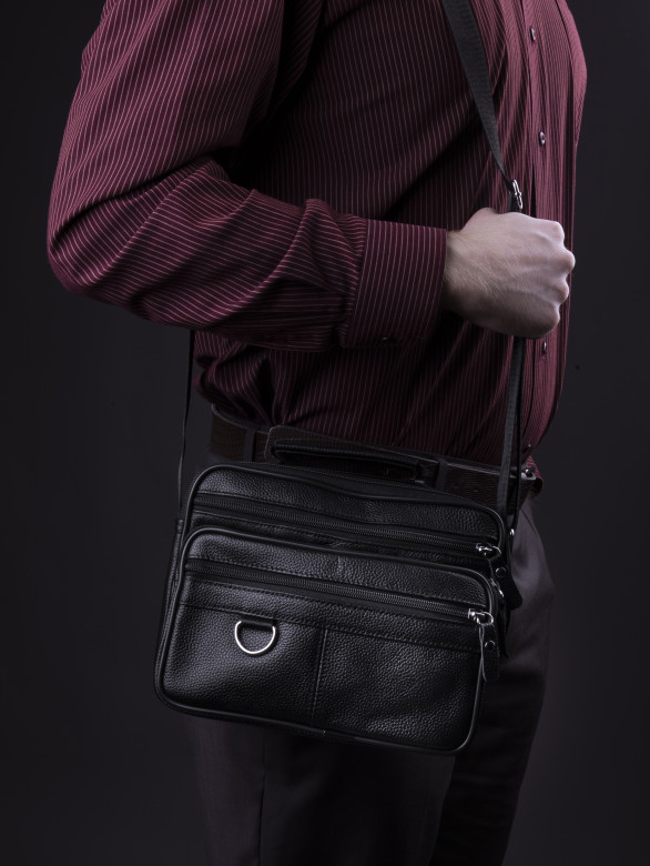 Сумка мужская Baggins 8720 черная