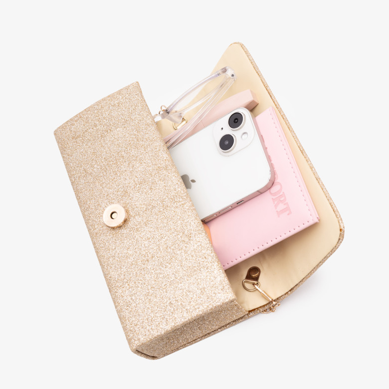 Клатч 1703-1 gold Клатч 1703-1 gold