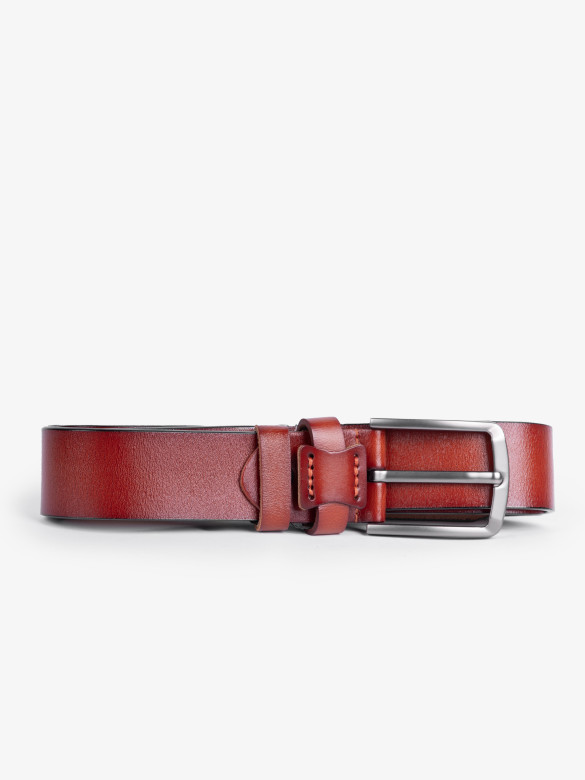 Ремень мужской Baggins 3340 тёмно-коричневый великан