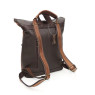 Сумка-рюкзак Natalia Kalinovskaya "Иста" рыжая/коричневая флотер
