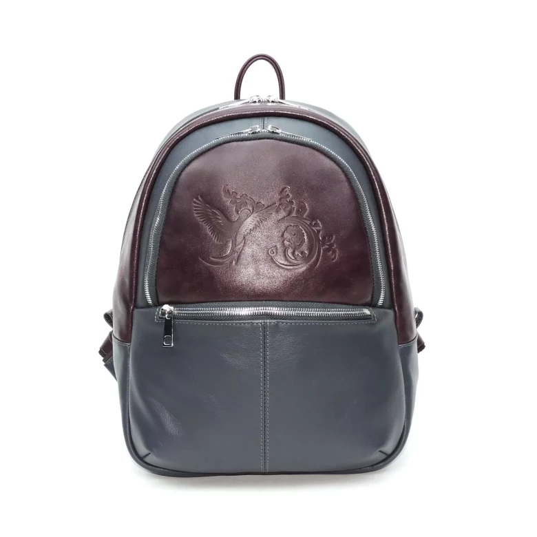 Рюкзак Kalinovskaya Р-43.741-8 серый/бордо