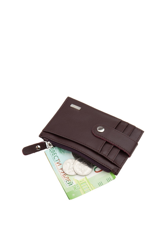 Кредитница КРИС CHERRY кожа вишня, 77784