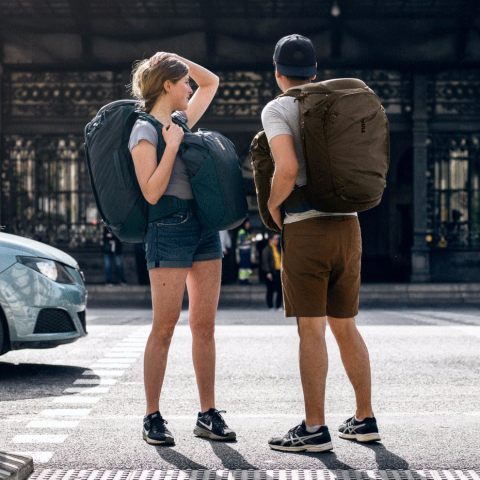 Туристический рюкзак Thule Landmark Travel Pack, 60L, Hazy Green (женский)