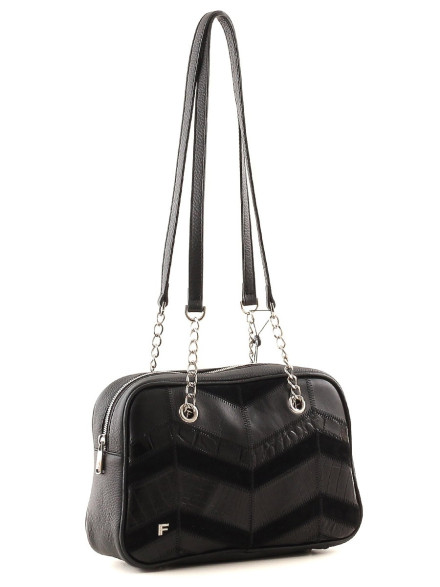 Сумка женская Fiato, 2732 печворг микс 440 черная
