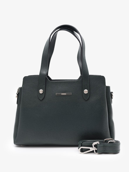 Сумка женская Karya 2390 тёмно-зелёная