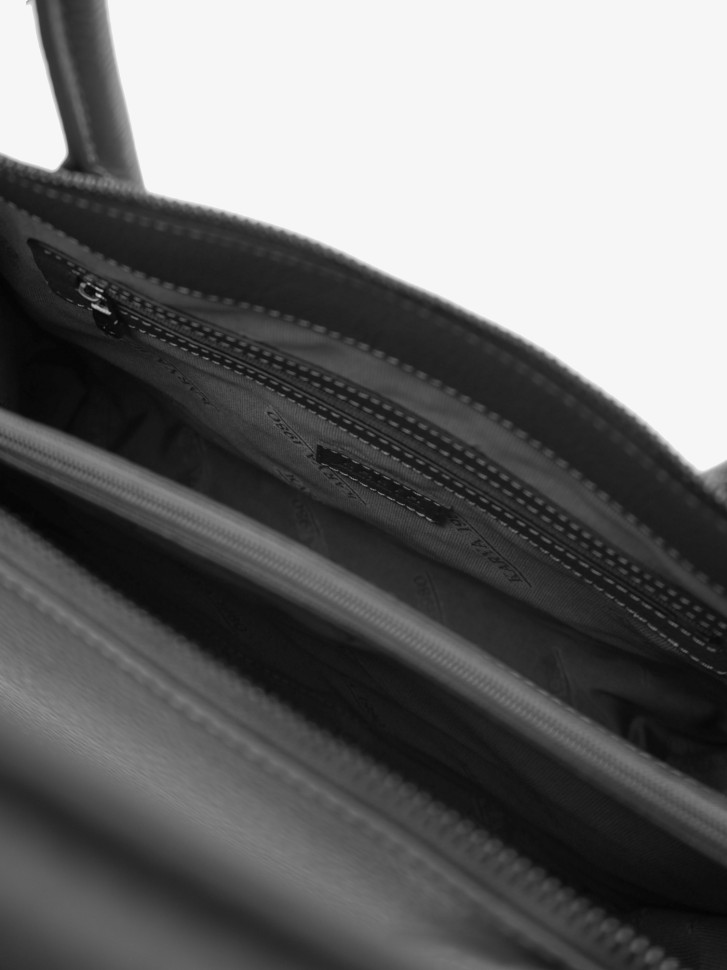 Сумка женская Karya 2441 тёмно-серая Сумка женская Karya 2441 тёмно-серая