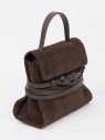 Сумка Lamagio 68920 замша коричневая