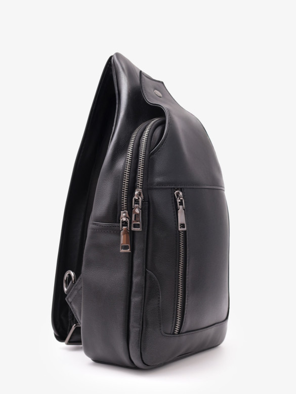 Рюкзак на одно плечо Baggins 88026 черный Рюкзак на одно плечо Baggins 88026 черный