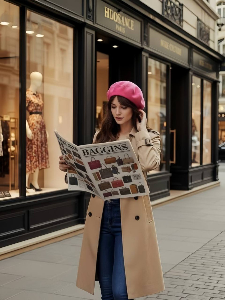 Берет женский Stigler, флокс