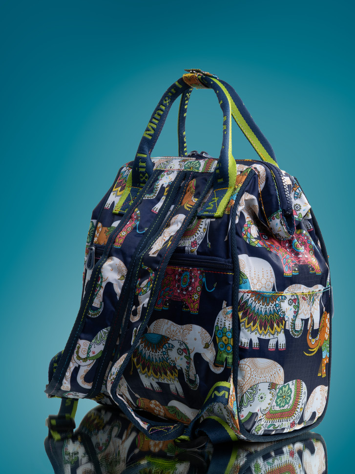 Сумка-рюкзак Minigirl 20186 слон тёмно-синий