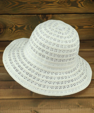 Шляпа-панама женская FIJI29, 50287 белый
